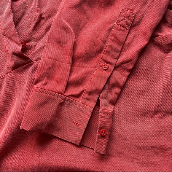 COS Oversized Shirt Dress in Red - Picture 6 of 7